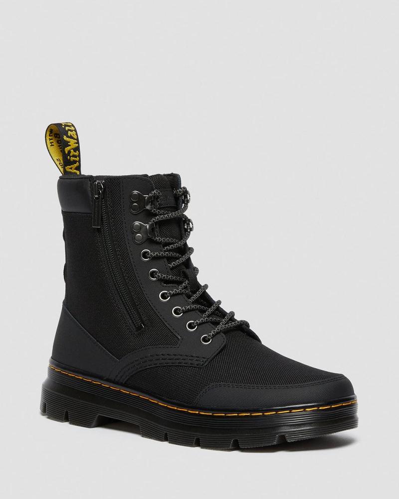 Dr Martens Combs Zip Enkellaars Heren Zwart | NL 360JPQ